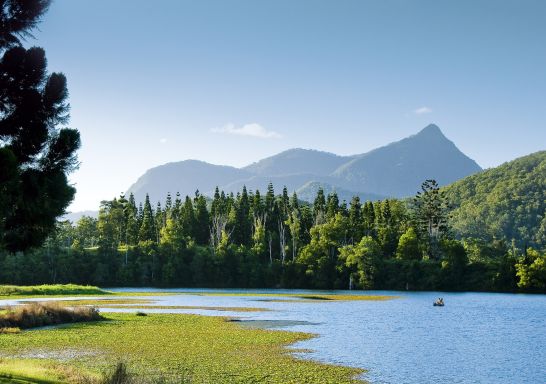 Mount Warning over the Tweed River, Northern Rivers - Credit: The Legendary Pacific Coast